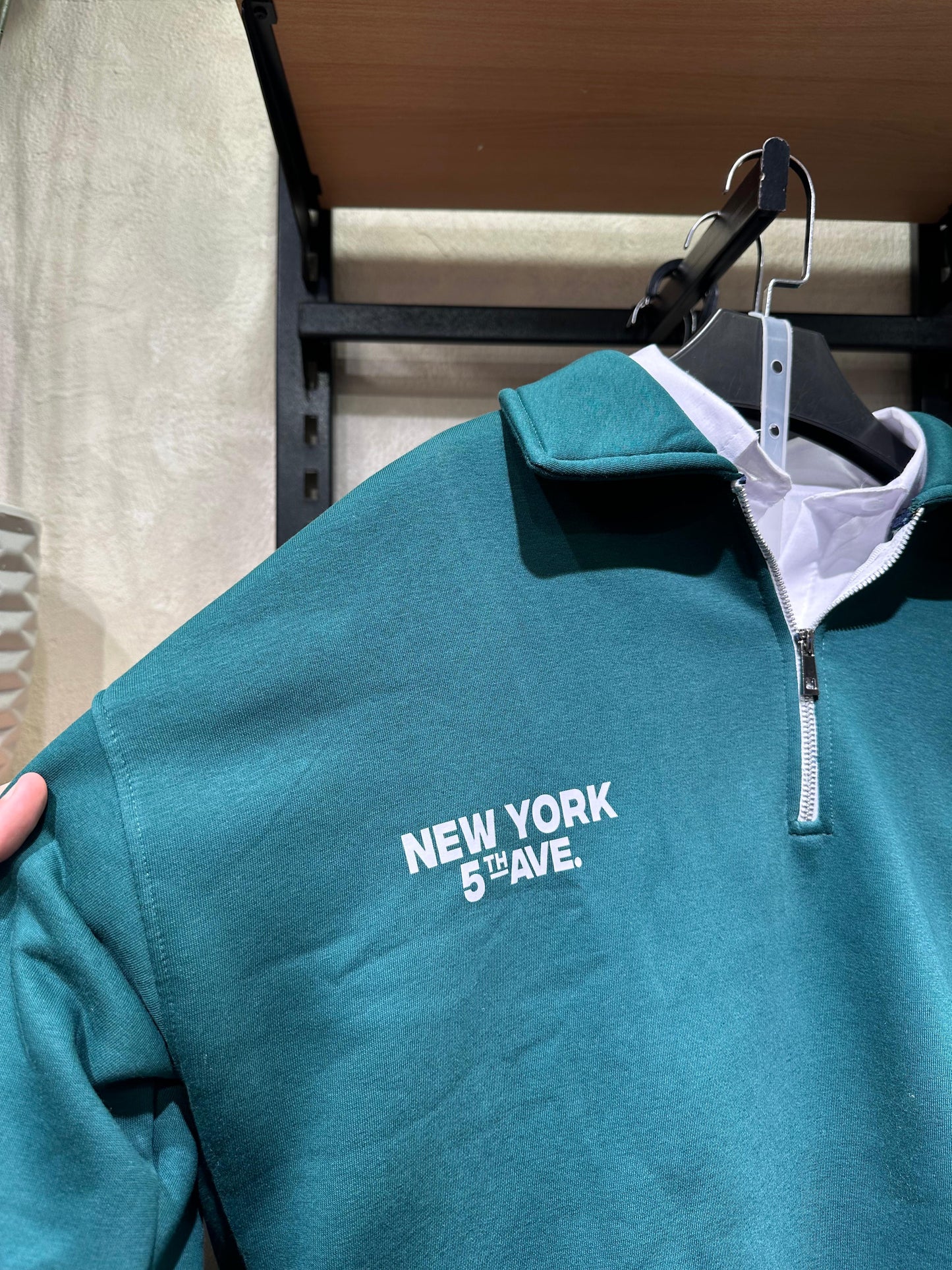 NEWYORK ZIPPER HOODIE