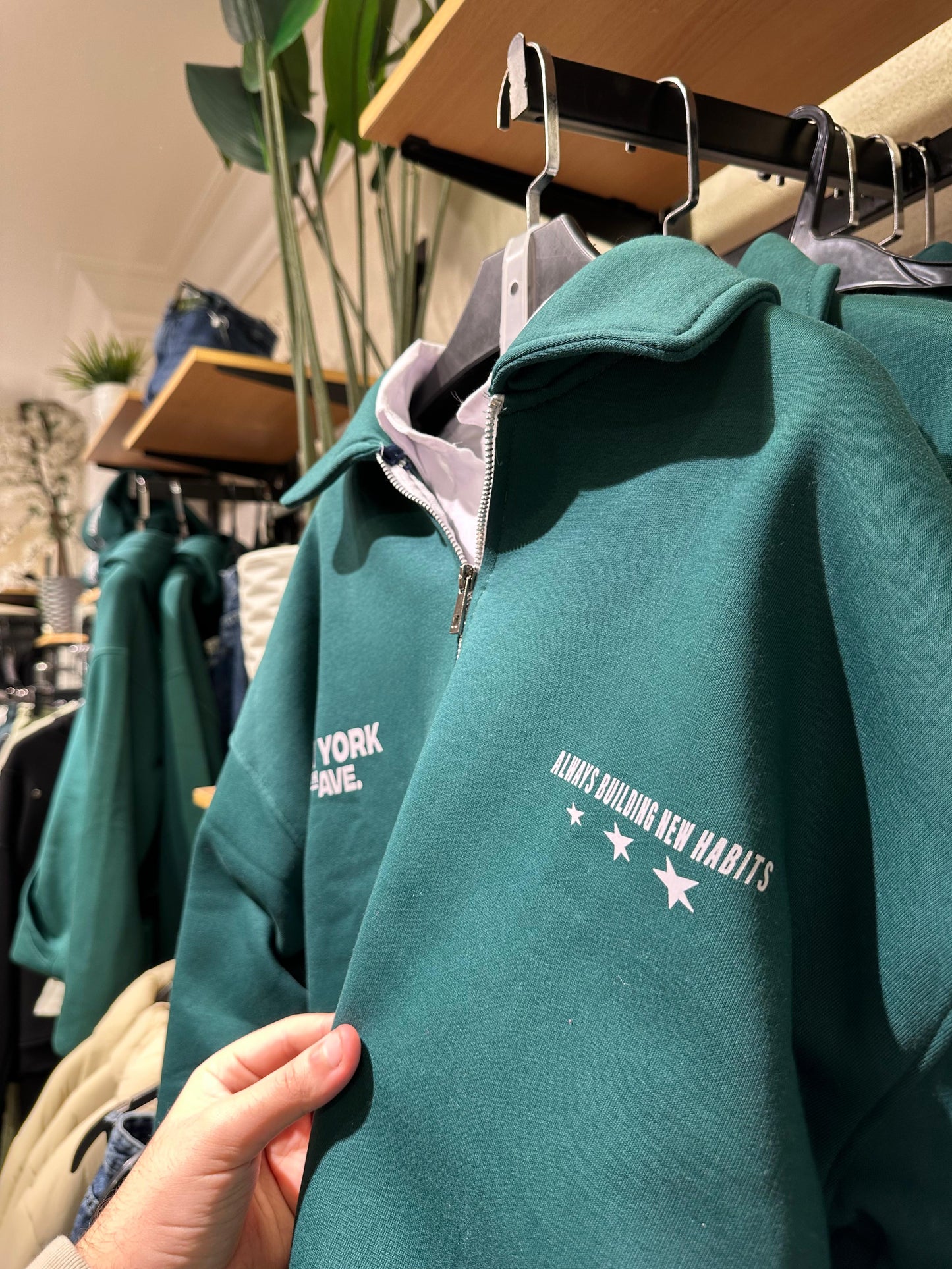 NEWYORK ZIPPER HOODIE