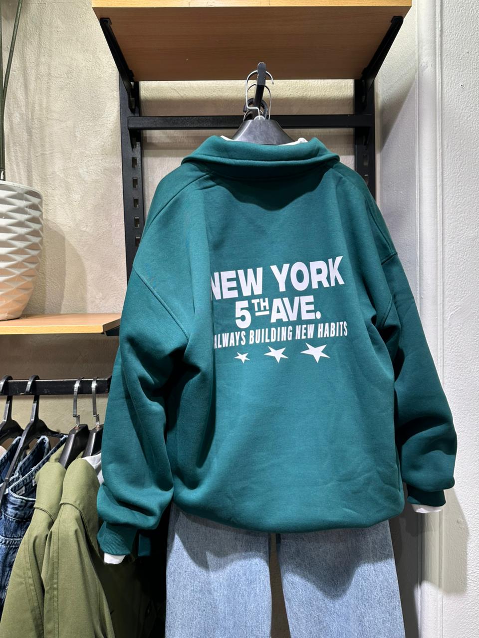 NEWYORK ZIPPER HOODIE