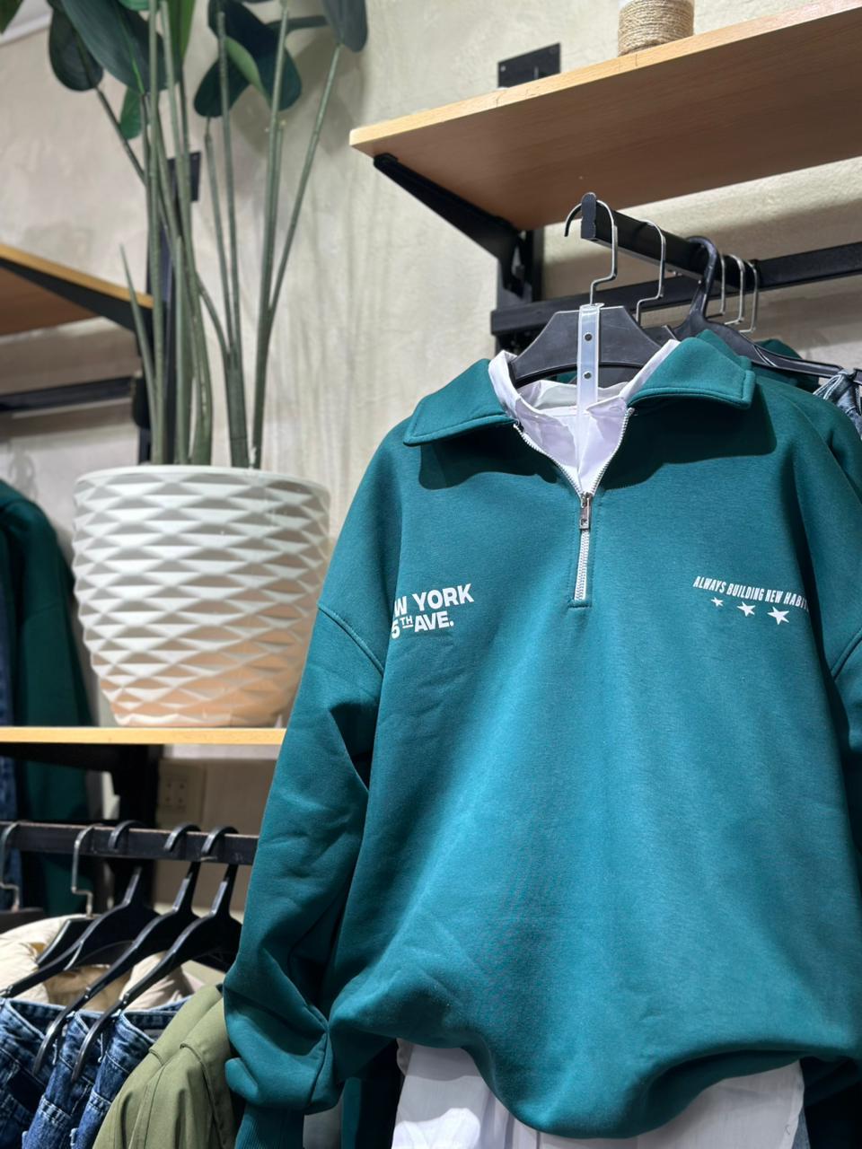 NEWYORK ZIPPER HOODIE