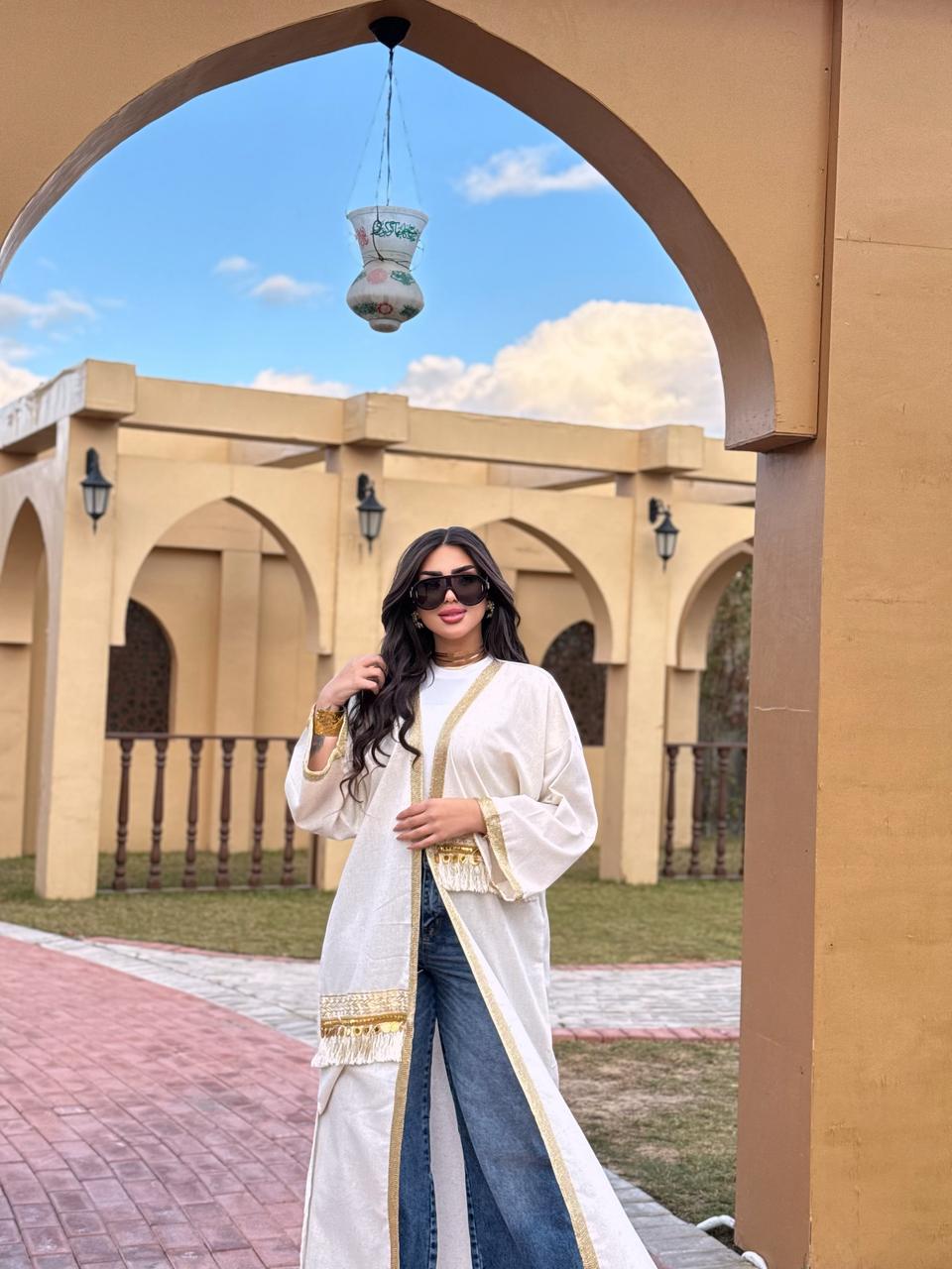 CREAMY KAFTAN