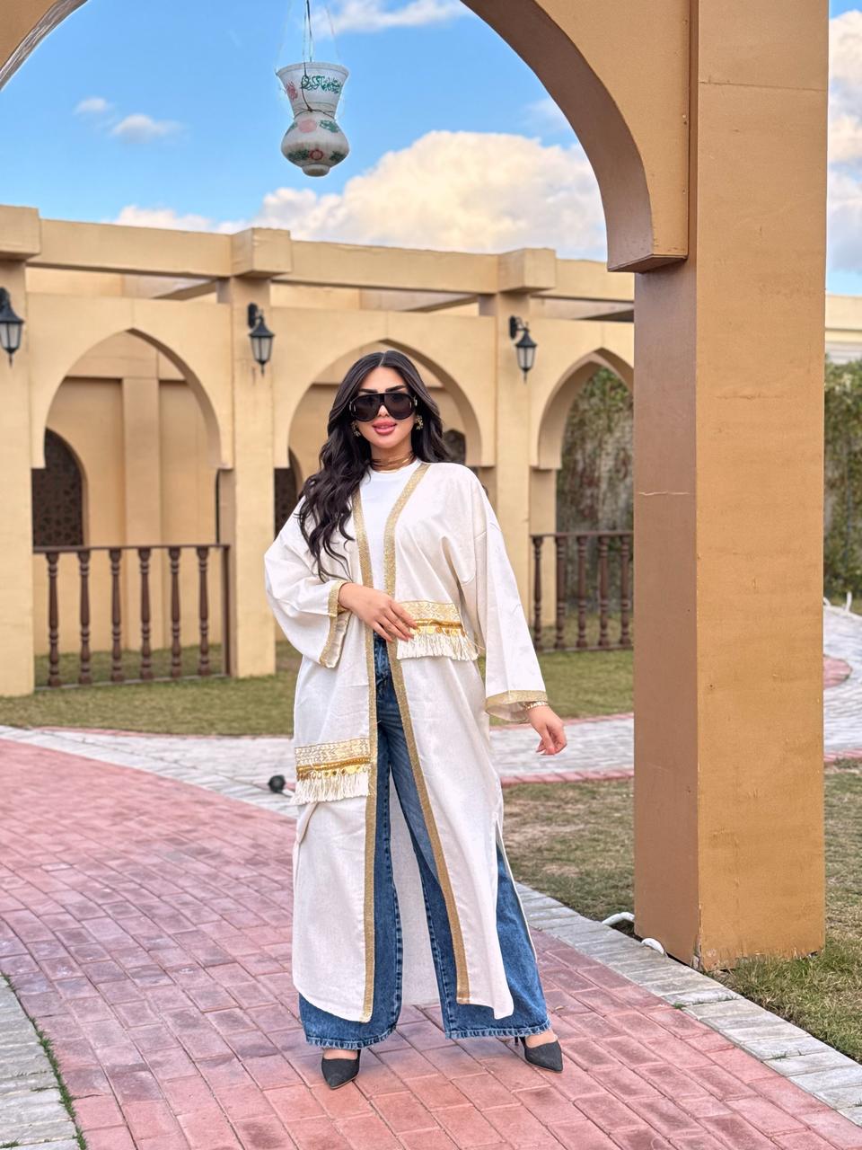 CREAMY KAFTAN
