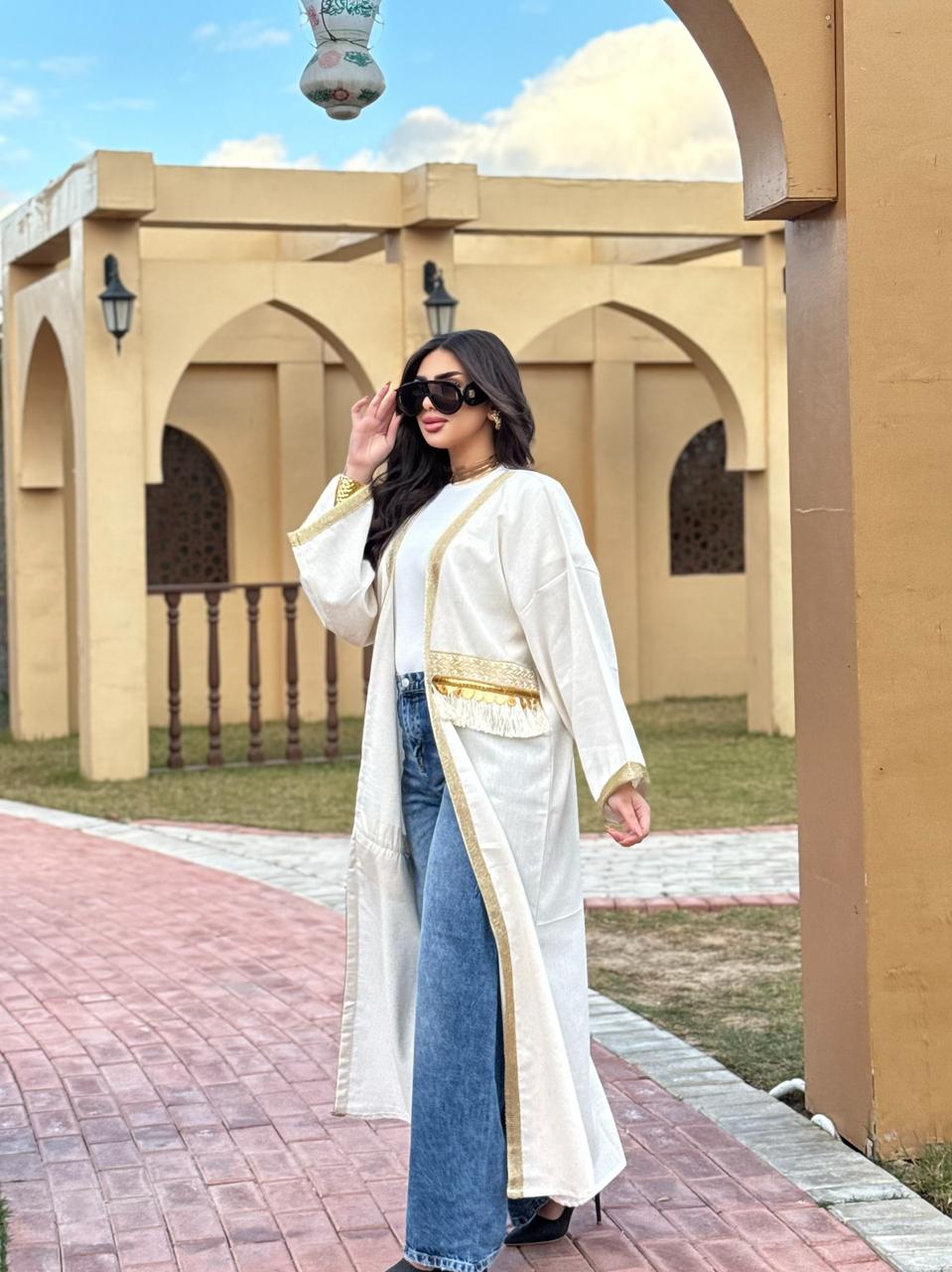 CREAMY KAFTAN